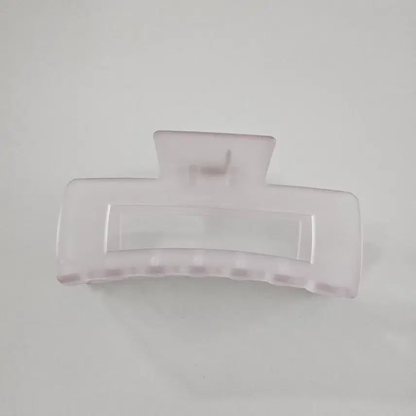 [BUNJANG] Rectangular Lavender Hair Clip Pin / (새상품) 직사각 연보라 집게핀 헤어핀