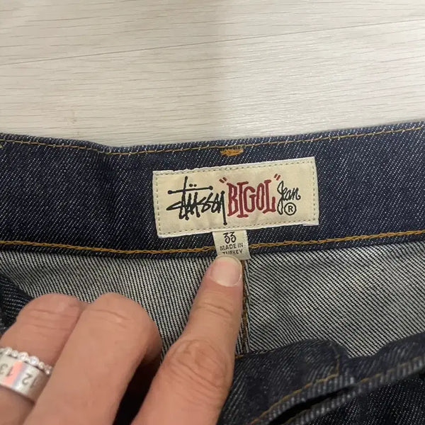 [BUNJANG] Stussy Denim Big Ol Shorts / 스투시 데님 빅 올 쇼츠 로우 33