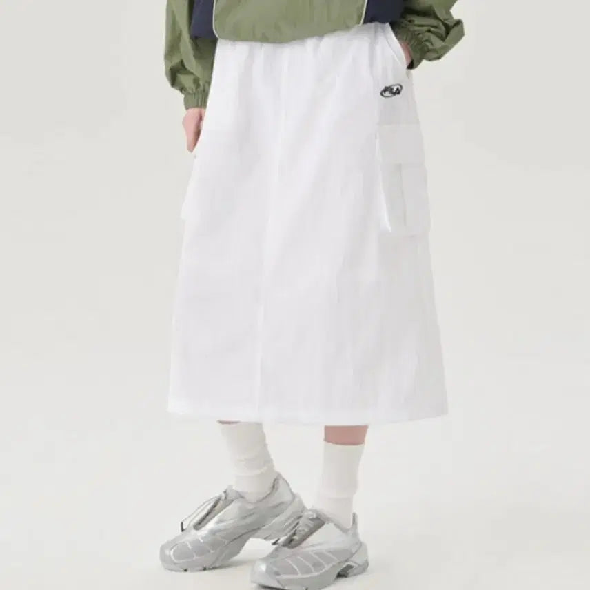 [BUNJANG] Fila (FILA) Wrinkled Skirt - Size M / [새제품]우븐치마-80 M사이즈