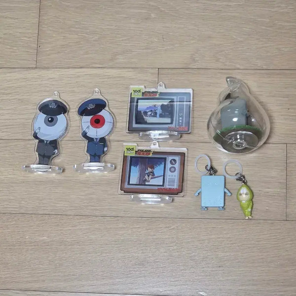 [BUNJANG] Gegege no Kitaro Numanuki Nuryeon Acrylic Stand & Medjilushi Keychain / 게게게의 키타로 굿즈 눈알 아버지 누리카베 아크릴스탠드 메지루시 키홀더