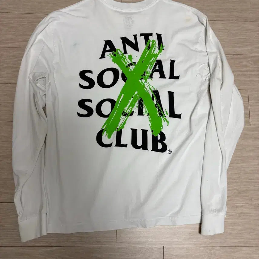 [BUNJANG] Anti Social Social Club Long Sleeve T-Shirt M / 안티소셜클럽 롱슬리브 M