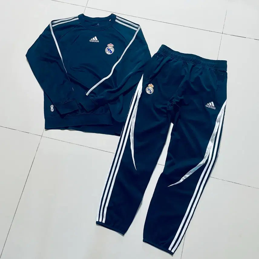 [BUNJANG] Real Madrid Teamgeist Sweat Setup L / [L] 레알마드리드 팀가이스트 스웨트 셋업