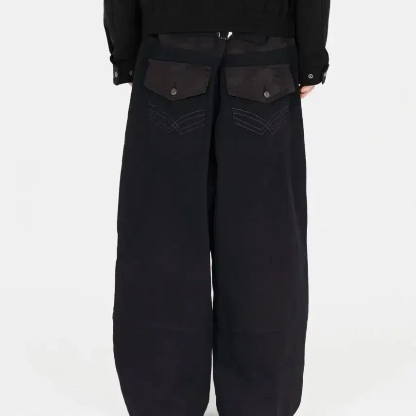 [BUNJANG] I Don't Wanna Sell Camo Balloon Pants (Size 1) / 아이돈워너셀 카모 벌룬 팬츠 (1사이즈)(1번시착)