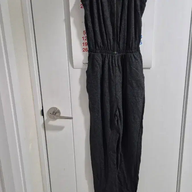 [BUNJANG] Gray Strap Jumpsuit Pants / 그레이 끈 나시 점프수트 바지