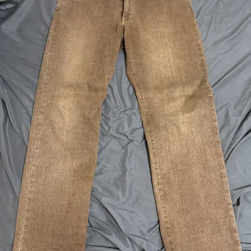 [BUNJANG] Edwin 404flex Denim Pants Brown / 에드윈 404flex 데님팬츠