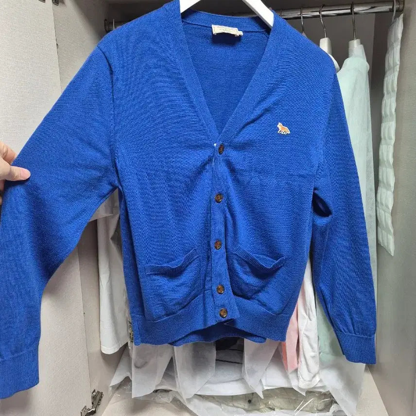 [BUNJANG] Maison Kitsuné Genuine Fox Cardigan XL-105 / 정품 메종키츠네 폭스 가디건 XL-105