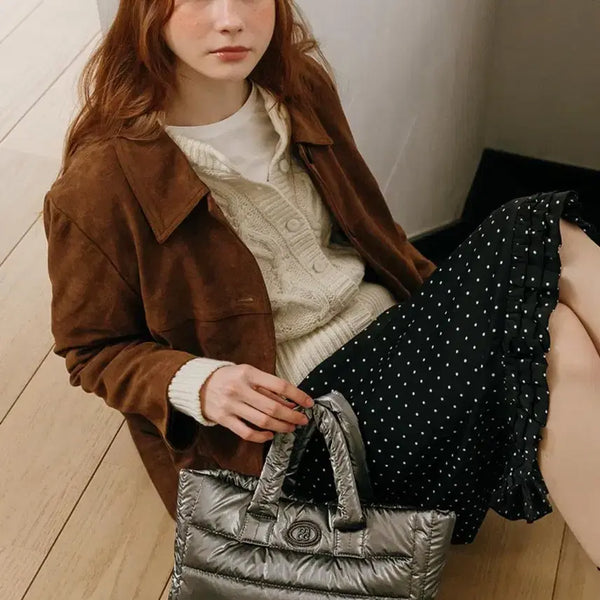 [BUNJANG] MARKMOCK Quilting Daily Tote Bag / 마크모크 퀄팅 데일리 토트백