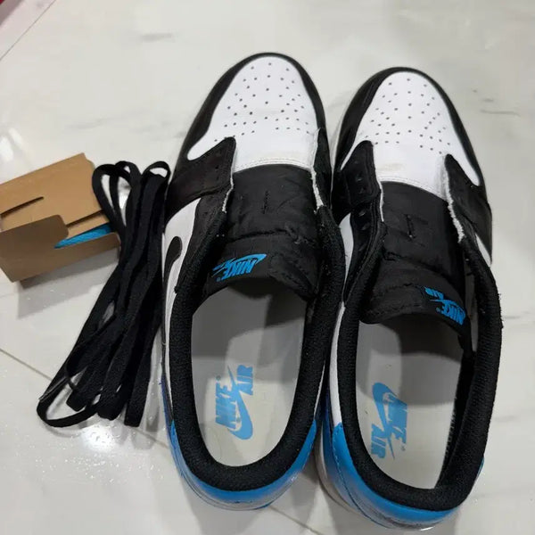 [BUNJANG] Nike Jordan 1 Black and Dark Powder Blue 290mm / 나이키 조던 1 블랙 앤 다크 파우더 블루 290mm