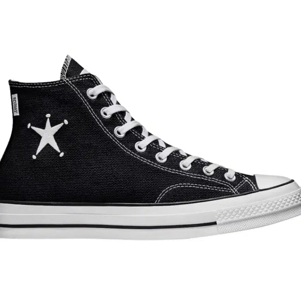 [BUNJANG] Converse x Stussy Chuck Taylor All-Star High Top Black / (285) 컨버스 스투시 하이 블랙