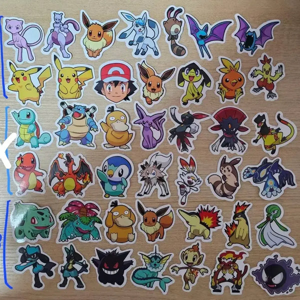 [BUNJANG] Pokemon Die-Cut Stickers / 포켓몬 조각 스티커 판매합니다.