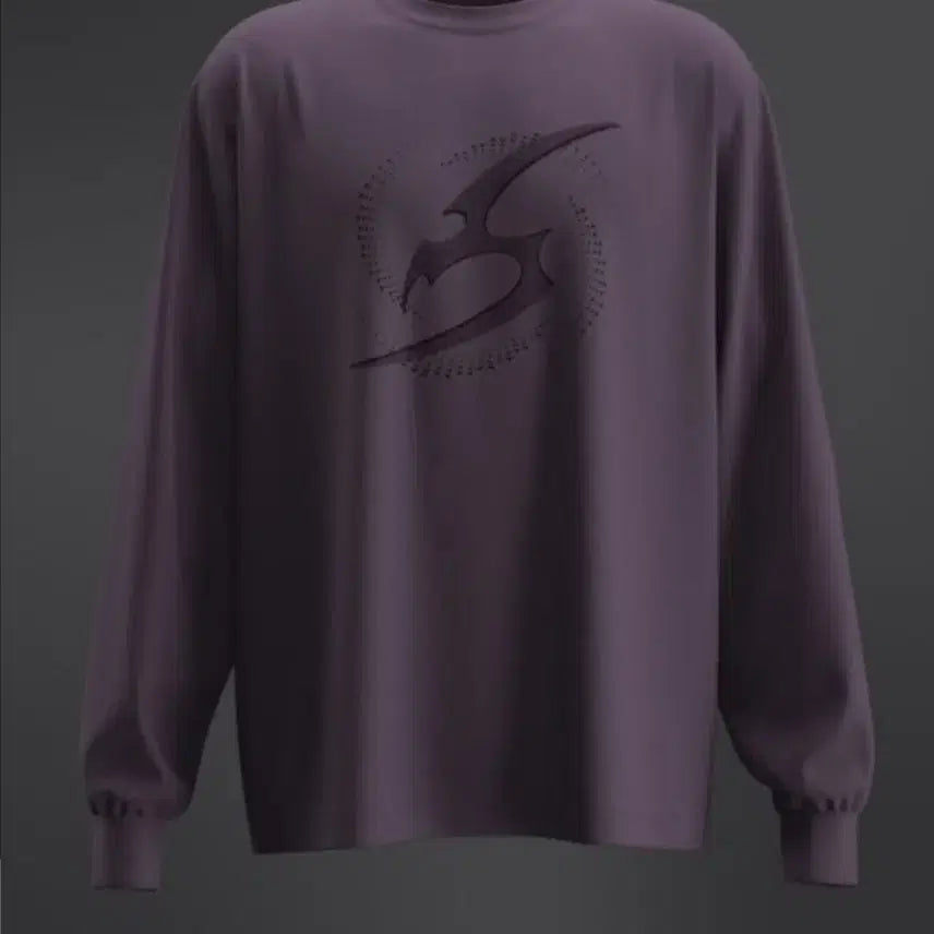 [BUNJANG] 8seconds Purple Long Sleeve T-Shirt M / 에잇세컨즈 퍼플 롱슬리브 긴팔티