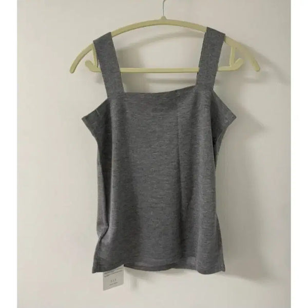 [BUNJANG] Sie Arsofty Sleeveless Top Gray / 새상품)시에sie 아르소프티 슬리브리스 그레이 탑(S)