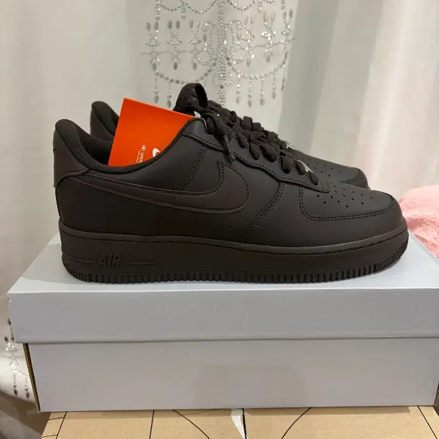 [BUNJANG] Nike Air Force Brown Shoes / 나이키 에어포스 브라운 270 280