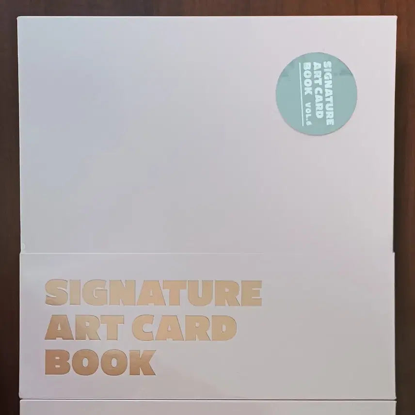 [BUNJANG] Signature Art Card Book Vol.6 Lotte Cinema Art Card Book Unsealed / [미개봉] 시그니처 아트카드북 Vol.6 롯데시네마 아트카드북 아카북