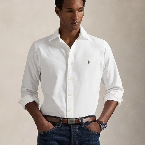 [BUNJANG] Polo Ralph Lauren Garment Dyed Oxford Shirt / 폴로 랄프로렌 가먼트 옥스포드 셔츠