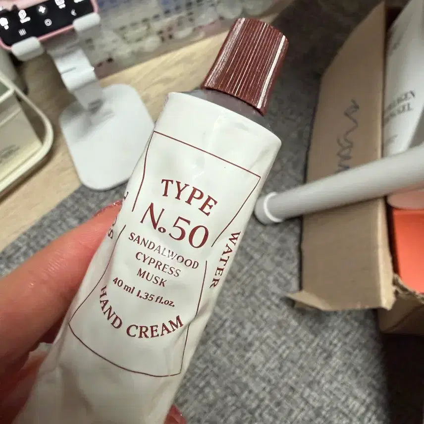 [BUNJANG] Scented Hand Cream (Sandalwood, Cypress, Musk) - Type N.50, 40ml, Sealed / 26.08.09 핸드크림 미개봉
