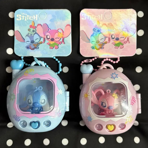 [BUNJANG] Lilo & Stitch Angel Tamagotchi Light Keyring / (새상품)릴로&스티치 엔젤 다마고치 라이트 키링 디즈니 폴리포켓