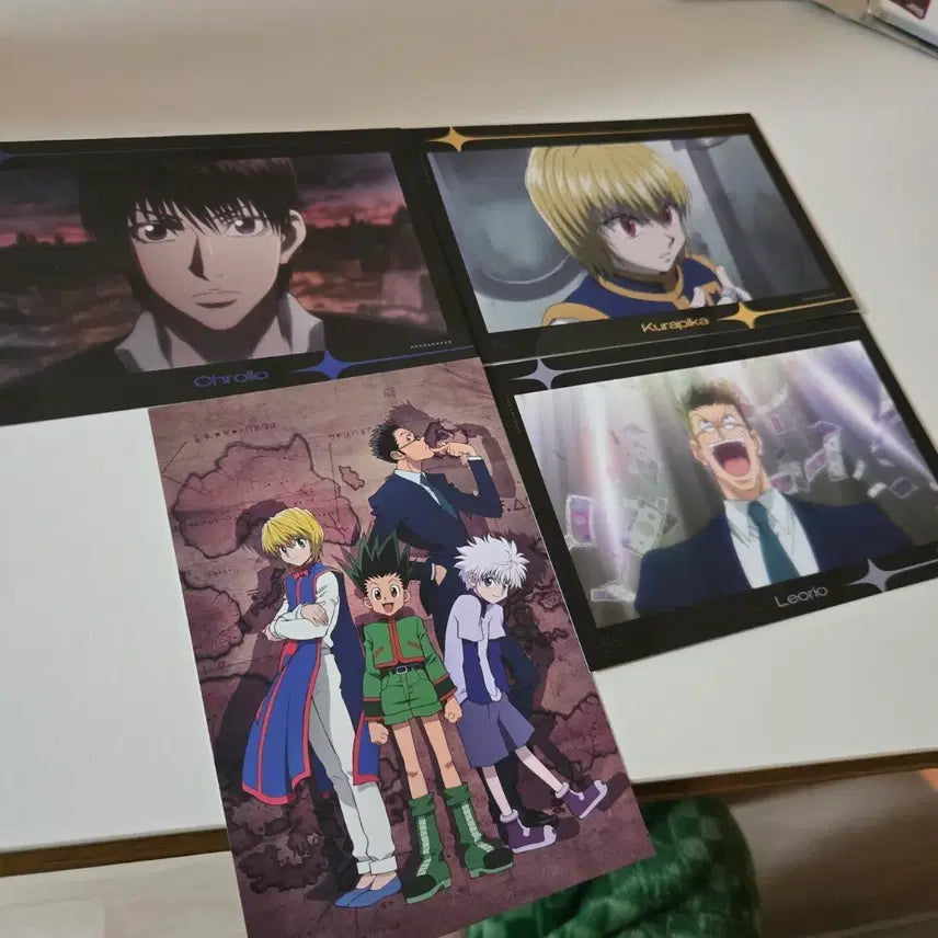 [BUNJANG] Hunter x Hunter Collaboration Cafe Exclusive Postcards / 헌터헌터 콜라보카페 특전(엽서)