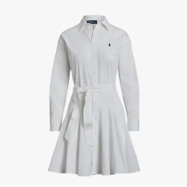 [BUNJANG] Polo Cotton Shirt Dress / 폴로 코튼 셔츠 드레스(새상품)