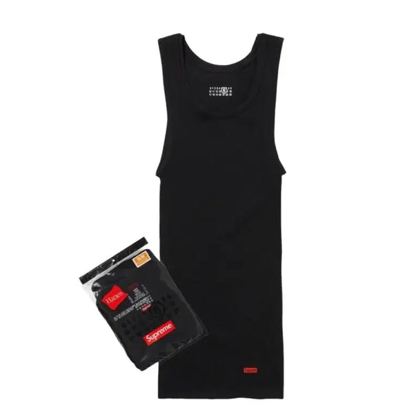 [BUNJANG] Supreme x MM6 Maison Margiela Hanes Tank Top / 슈프림 x MM6 메종마르지엘라 헤인즈 탱크탑