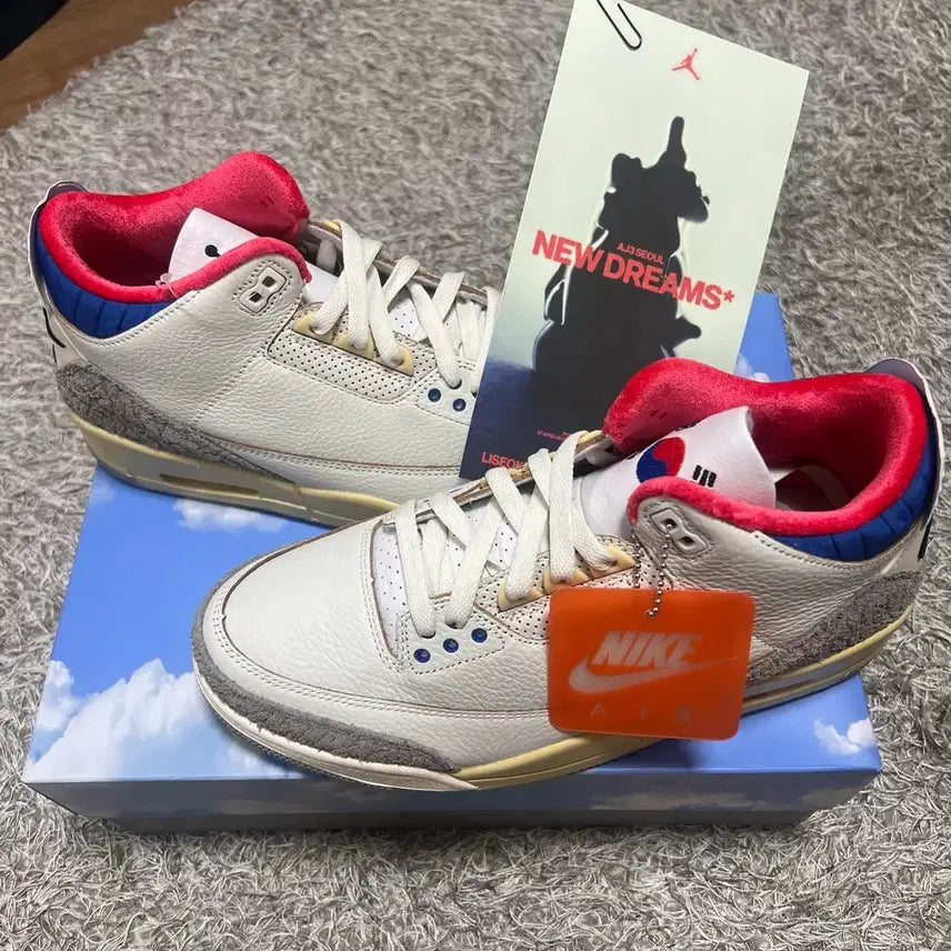 [BUNJANG] Nike Jordan 3 Retro Seoul 2.0 / 나이키 조던3 레트로 서울 2.0 270(새상품)