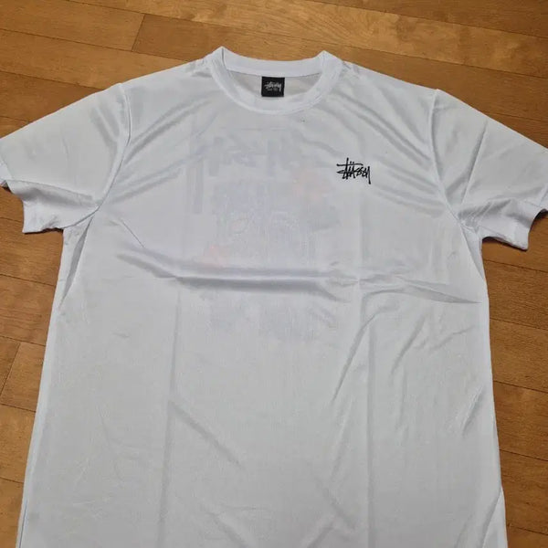 [BUNJANG] Stussy White Short Sleeve T-Shirt / [새상품] 스투시 흰색 반팔 티셔츠L