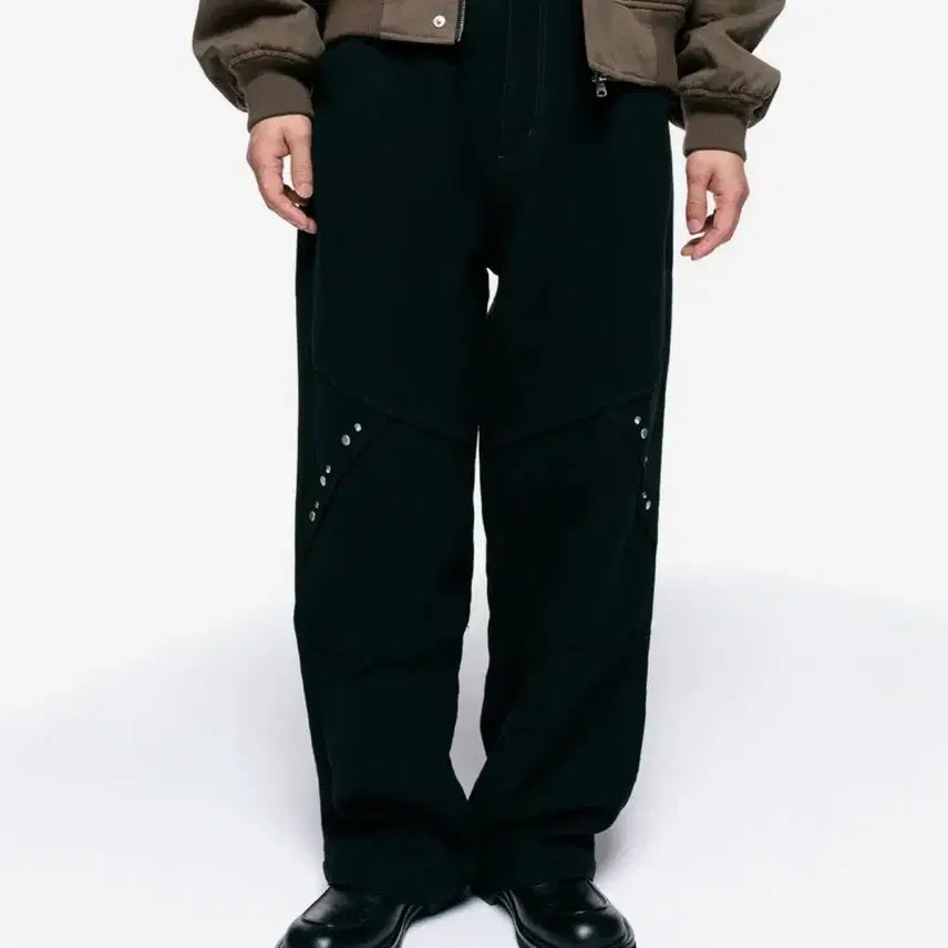 [BUNJANG] INSILENCE Virgin Wool Low Cut Metal Pants (M) / (M)인사일런스 버진 울 로우컷 메탈 팬츠