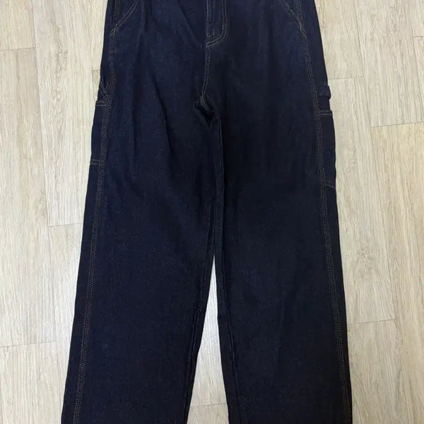 [BUNJANG] Musinsa Standard Denim Wide Carpenter Pants [Deep Indigo] 29 / 무신사 스탠다드 데님 와이드 카펜터 팬츠 [딥 인디고] 29