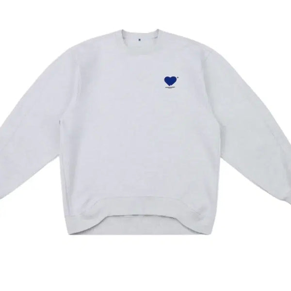 [BUNJANG] Ader Error Twin Heart Logo Sweatshirt Oatmeal / 아더에러 트윈하트 로고 스웨트셔츠 맨투맨 오트밀