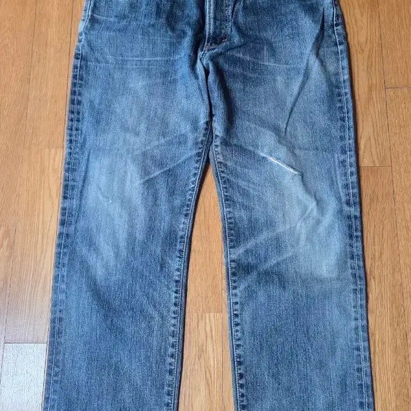 [BUNJANG] Wrangler Vintage Wash Jeans / 랭글러 빈티지 워싱 진