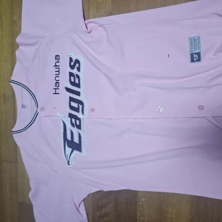 [BUNJANG] Hanwha Eagles Ryu Hyun-jin Player Edition Jersey (Size 105) / 한화이글스 류현진 마킹 99번핑크 유니폼 105