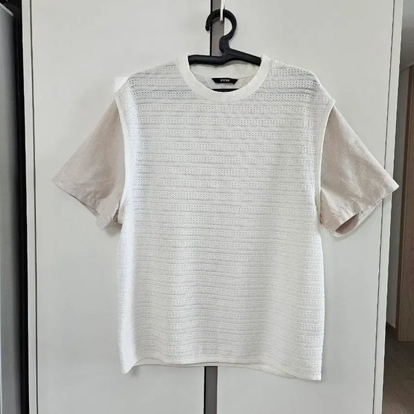 [BUNJANG] System Homme Men's Short Sleeve T-Shirt Size 105 / 시스템옴므 남성반팔티.105사이즈