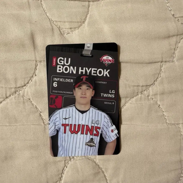 [BUNJANG] LG Twins Gu Bon-hyeok Photocard / 엘지트윈스 구본혁 포토카드