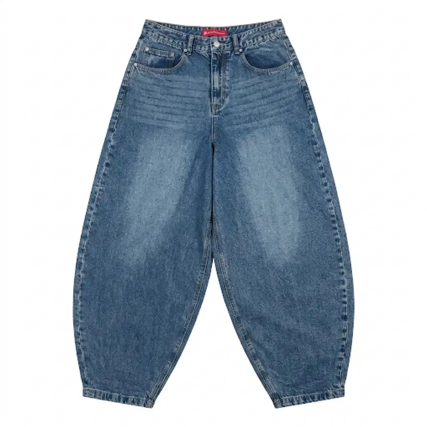[BUNJANG] KICHUL Balloon Fit Denim Pants / [48] KICHUL 기철 벌룬핏 데님 팬츠