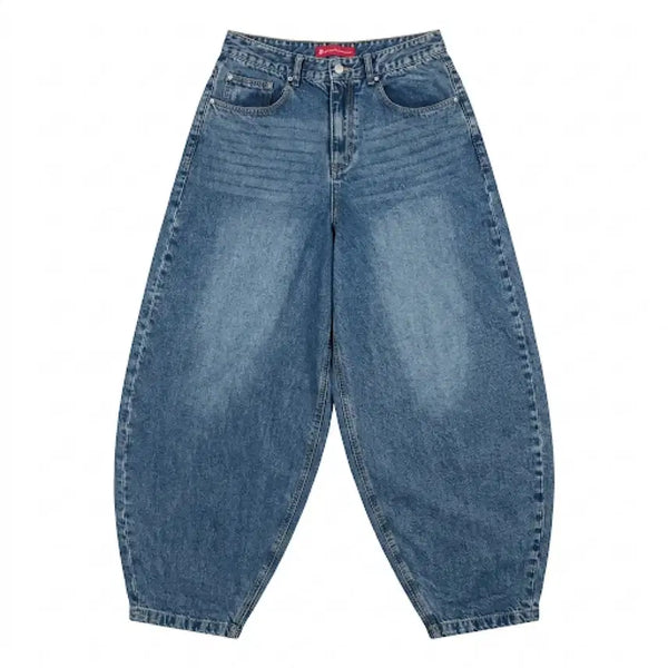 [BUNJANG] KICHUL Balloon Fit Denim Pants / [48] KICHUL 기철 벌룬핏 데님 팬츠