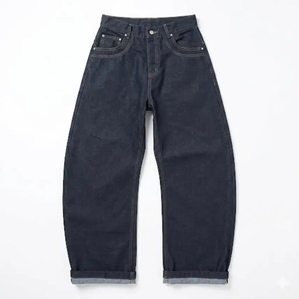 [BUNJANG] TA KEEASY Curved Denim Pants (Size M) / [M] TAKEEASY 테이크 이지 커브드 데님 팬츠