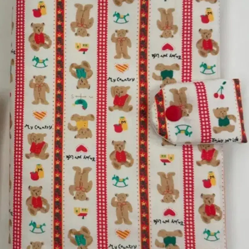 [BUNJANG] Bear A6 Notebook Cover / 곰돌이 북커버A6