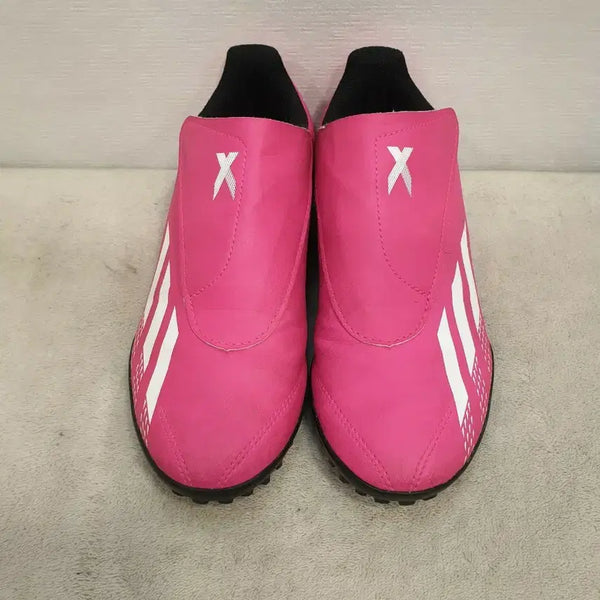 [BUNJANG] Adidas Pink Futsal Shoes Size 225 / 아디다스 핑크 풋살화 225