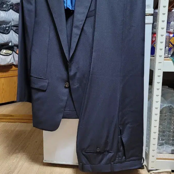 [BUNJANG] Time Homme Navy Spring/Autumn Suit / 타임 옴므 네이비 춘추 정장 수트