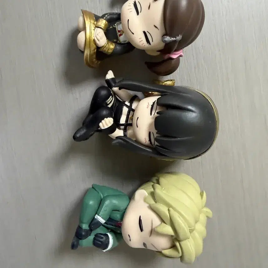 [BUNJANG] Spy x Family Sitting Figure Set (3 Types) / 스파이 패밀리 앉은 피규어 3종 세트