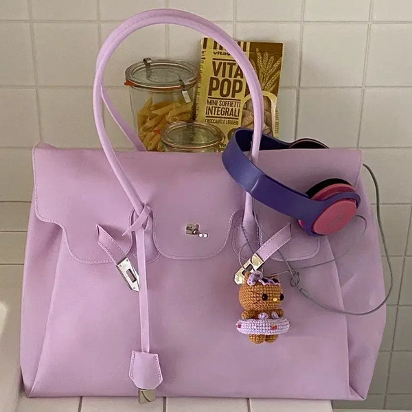 [BUNJANG] Women's Summer Jelly Bag Tote Bag / 여성 여름 젤리 버킨 벌킨 펄킨백 토트백 데일리 블랑 사각 가방