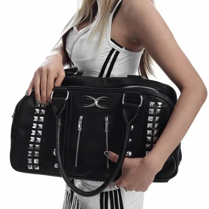 [BUNJANG] SEXXDEVIL Goth Punk Shoulder Bag / SEXXDEVIL 섹시데빌 백 가방 고스룩 고스펑크룩 양산형지뢰계