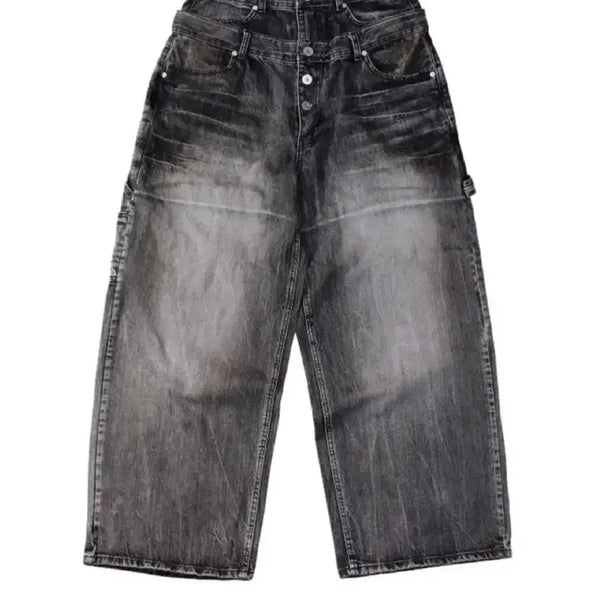 [BUNJANG] Big Carpenter Denim Pants (Travertine) / [L] 아이필럭키 빅 카펜터 데님 팬츠