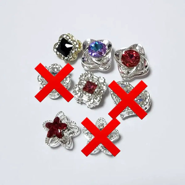 [BUNJANG] Zircon Bead Ballpoint Pen Charms / 지르콘 비즈 볼펜가능