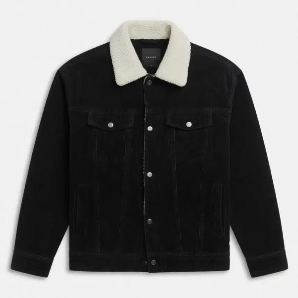 [BUNJANG] ANDEW Corduroy Shearling Jacket L / [L] ANDEW 앤듀 양털 코듀로이 자켓