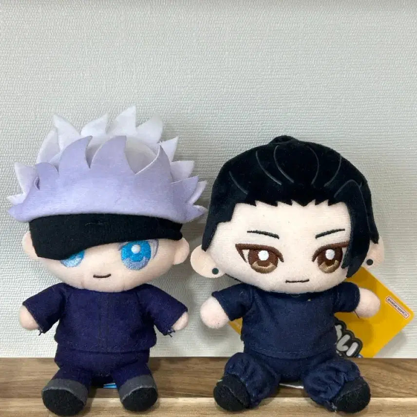 [BUNJANG] Jujutsu Kaisen Satoru Gojo / Suguru Geto Plush Doll Set / 주술회전 고죠/게토 누이 인형
