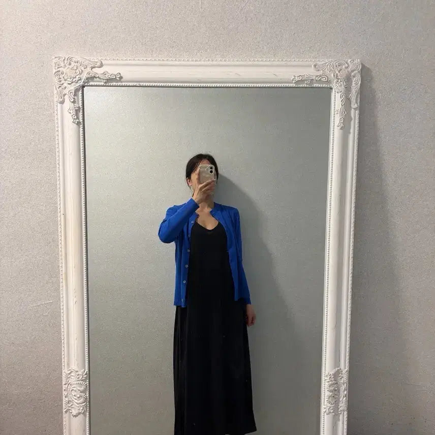 [BUNJANG] Soft Blue Cardigan (Free Size) / 새상품 부드러운 블루 가디건