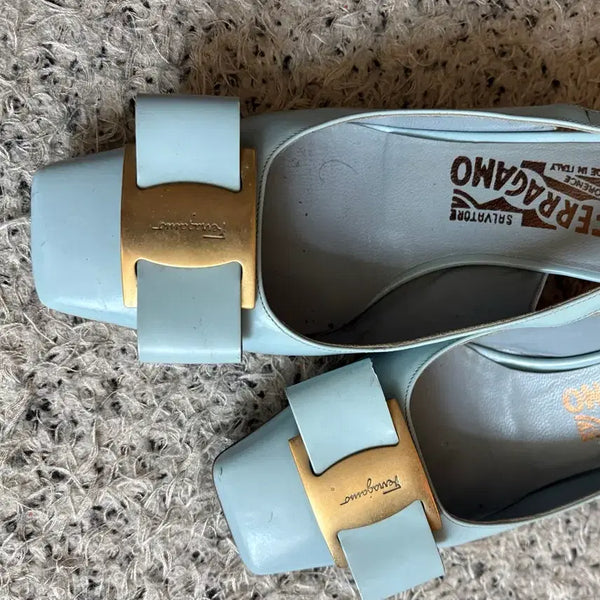 [BUNJANG] Ferragamo Women's Low Heel Shoes / Ferragamo (페라가모)