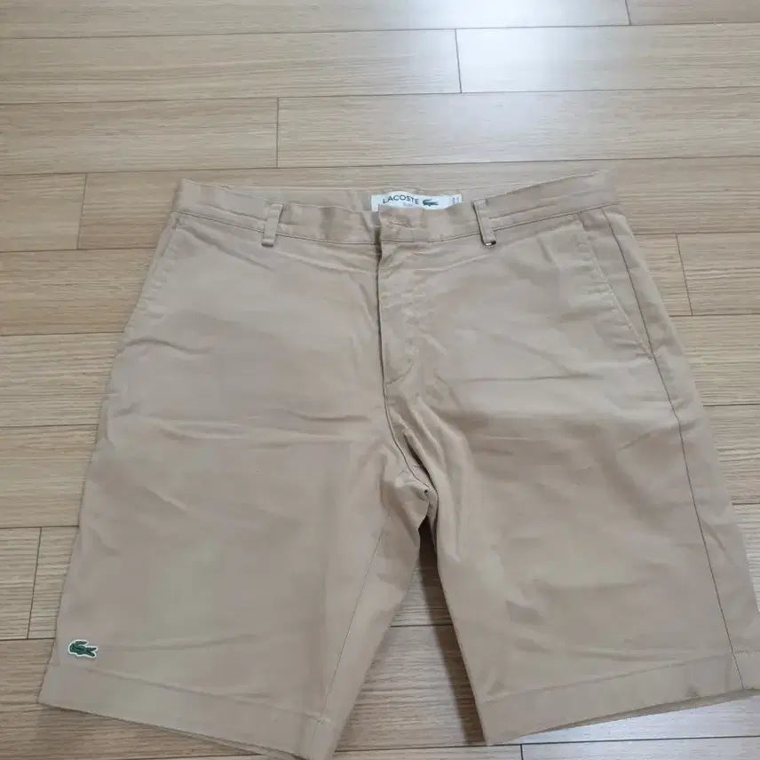 [BUNJANG] Lacoste Beige Shorts / 라코스테 반바지