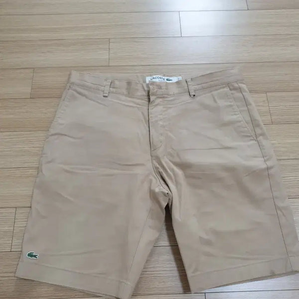 [BUNJANG] Lacoste Beige Shorts / 라코스테 반바지